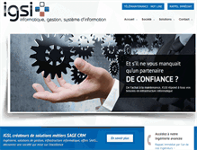Tablet Screenshot of igsi.fr